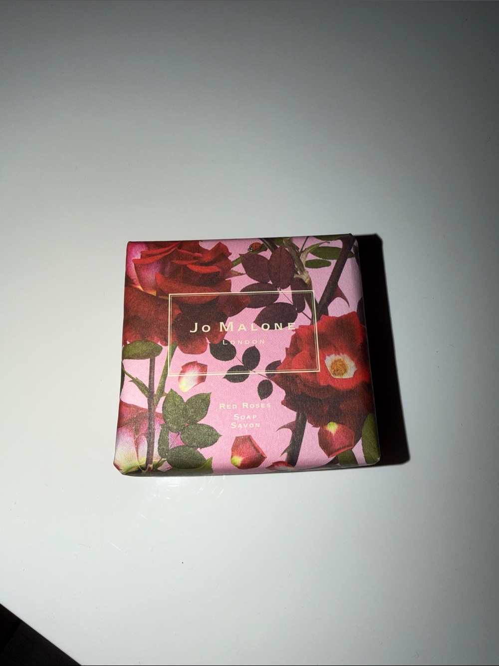 NWT Jo Malone Pink Floral Red Rose Soap Bar